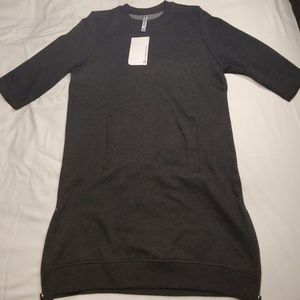 Fabletics womens grey Elena Dress M new with tags